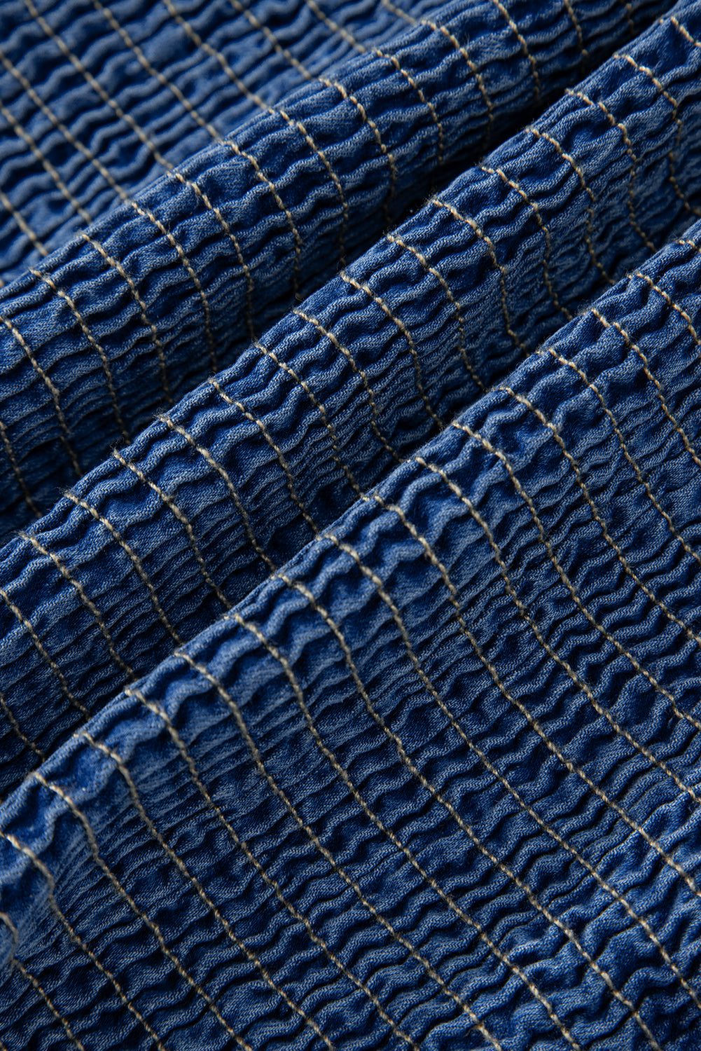 Bow & Buckle Denim Tube Top – Western Charm, Smocked Sass