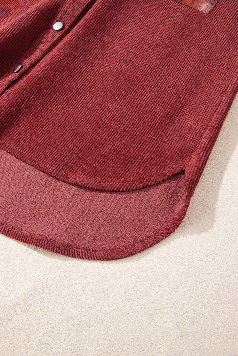 Checker Flame Corduroy Shacket – Raw Edge Rebel